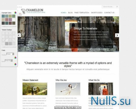  Chameleon v1.0  Wordpress