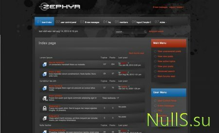  () Zephyr  phpBB3  RocketTheme 
