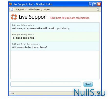 Live Support чат – от CodeCanyon